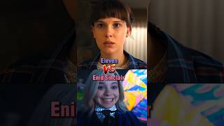 Eleven vs Enid Sinclair #strangerthings #wednesday #shorts