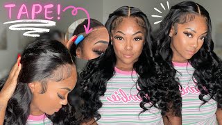 This Frontal is Changing the GAME with TAPE! | "Pre-Everything" frontal wig ft. Unice Hair