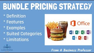 What is Bundling Pricing Strategy? | From A Business Professor