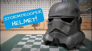 How To Make A STORMTROOPER Helmet Out Of FOAM Using Premade Templates