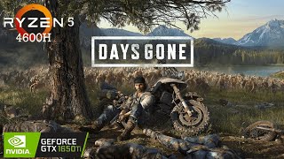 DAYS GONE on HP Pavilion 15 | ULTRA | Ryzen 5 4600H | GTX 1650Ti | 8GB RAM |