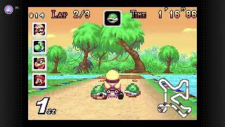 Riverside Park Mushroom Cup 50cc Mario Kart: Super Circuit