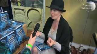 Tracey Ash talks to Carrie Kirkpatrick at the Mind Body Spirit Festival