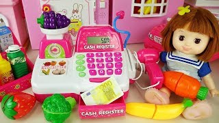 Baby Doli cash register and pink car shopping