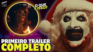 TERRIFIER 3 GANHA TRAILER COMPLETO ENIGMÁTICO E SANGRENTO | REACT E ANÁLISE