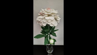 5.Bujor crosetat/Crochet Peony-Frunze/Leaves-Part V