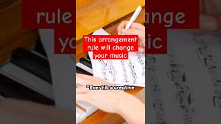 This arrangement rule will change your music. #musiccomposer #musicarrangement #music #singer #sing