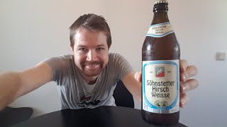 Beer review #804 Hirschbrauerei Söhnstetten Söhnstetter Hirsch Weisse 🇩🇪