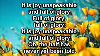 Joy Unspeakable