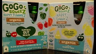 GoGo squeeZ® Happy tummieZ - Blend of Fruit & Veggies On The Go