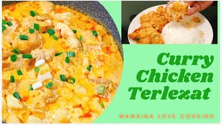 Quick and easy chicken curry recipe || Kari ayam Tanpa Santan || Tasty Curry Chicken