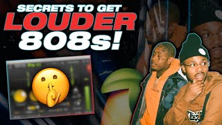 SECRETS TO GET LOUDER 808s! ( How To Mix Your 808 On A Type Beat )