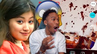 SHE STABBED HER MOM IN THE FACE 79 TIMES ON TIK TOK LIVE AFTER SHE KICKED HER OUT! ( REACTION )