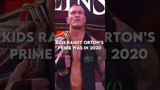 Let find out what year was randy orton prime #trending #youtubeshorts