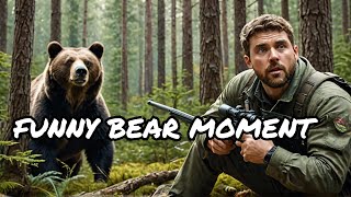 🐻 Hilarious Bear Encounter: When Hunting Goes Wrong! 😂#funny