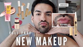 Full Face of New Makeup