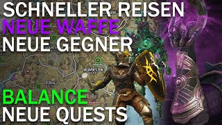 NEUE Gegner | SCHNELLER REISEN | Balance-Änderungen | RIESEN UPDATE in New World