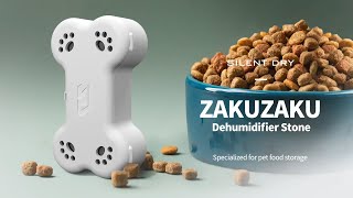 ZAKUZAKU Stone for Pet Food Storage