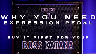 HOW TO USE EXPRESSION PEDAL WITH BOSS KATANA