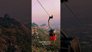 Trikut pahar Ropeway ❤️ #trikutpahar #gadar2 #trending #youtubeshorts #sunnydeol #amishpatel