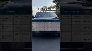 2024 Creta Price 💯 #ytshorts #creta #creta2024 #hyundaicreta #trending #viral #shorts #newcreta