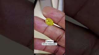 Bangkok natural yellow sapphire #smgems