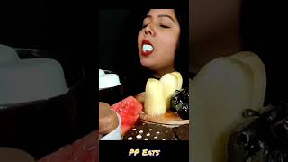 Eating Toffee Ice cream #ppeats #shorts #eatingsounds #icecream #asmr