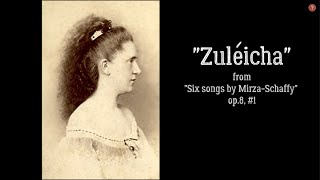 Ingeborg Bronsart "Zuléicha" / Ингеборг Бронзарт "Зулейха"