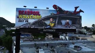 Head to Hollywood to check out our latest motion billboard for Deadpool & Wolverine