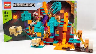 LEGO® Minecraft - The Warped Forest Build