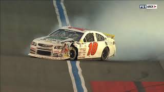 ARCA Menards series  - Jason Miles Crash - Charlotte