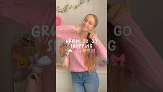 Grwm to go shopping!!💕🫶🏻 #grwm #shopping #lifestyle #selfcare #skincare #preppy