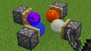 All liquid spheres combined in Minecraft?