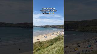 Great beach for watersports in West Wales.#beachvibes  #travelgoals #wanderlust #wales #sereninwales