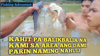 ANG DAMI PARIN NAMING NAHULI KAHIT TATLONG BESIS NA KAMING PABALIKBALIK#catchingfish