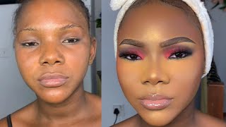 CLEAN MAKEUP TUTORIAL FOR BEGINNERS/DETAILED 😱🔥 #makeup #makeuputorial