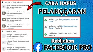 Cara Hapus Peringatan Facebook Propesional||Kontak Masuk Dukungan