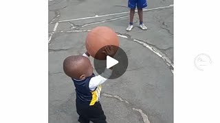 OMG!! 1 YEAR OLD PLAYING BASKETBALL FOR THE FIRST TIME | Playtime with Jay