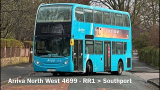 Arriva NW 4699 ADL Enviro 400 (ZF/€4) LJ08CYH