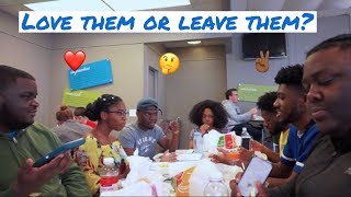 LOVE THEM OR LEAVE THEM? || MUKBANG (COLLEGE EDITION!!!!!)