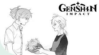 The Flower Shop | Genshin Impact Comic Dub