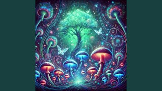 Mushroom Spirits in the Twilight Grove