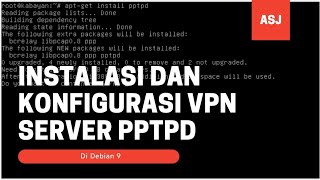 VPN Server (PPTP) di Debian 9