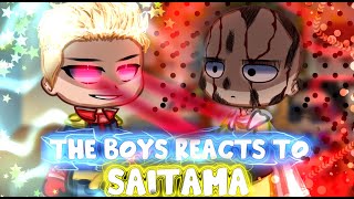 The BOYS Reacts to SAITAMA ||Gacha club||