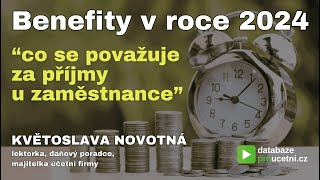 Zaměstnanecké benefity 2024, školení pro účetní od AZ-DIALOG, lektorka: Květoslava Novotná, ukázka