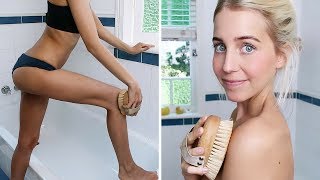 How To Dry Body Brush For Beautiful Smooth Skin