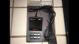 Launch Creader 4001 Review , Scanner , Scan Tool , Code Reader