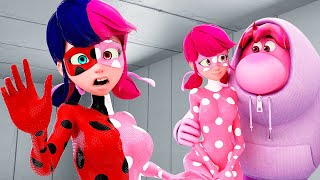 Miraculous The Ladybug - Embarrassment Transformation!( Inside Out 2 Animation!)