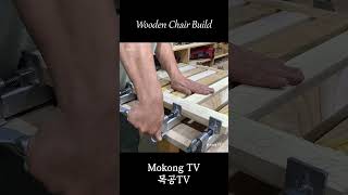 Wooden Chair Build #shorts