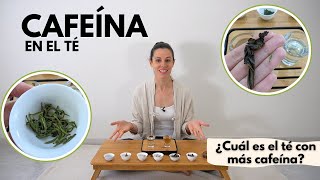 ¿Qué té tiene más cafeína? Y NO es el té negro